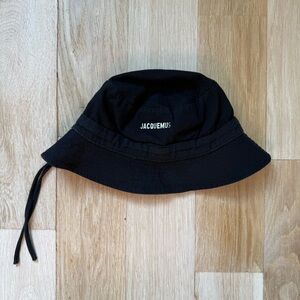 Jacquemus Classic Black Bucket Hat